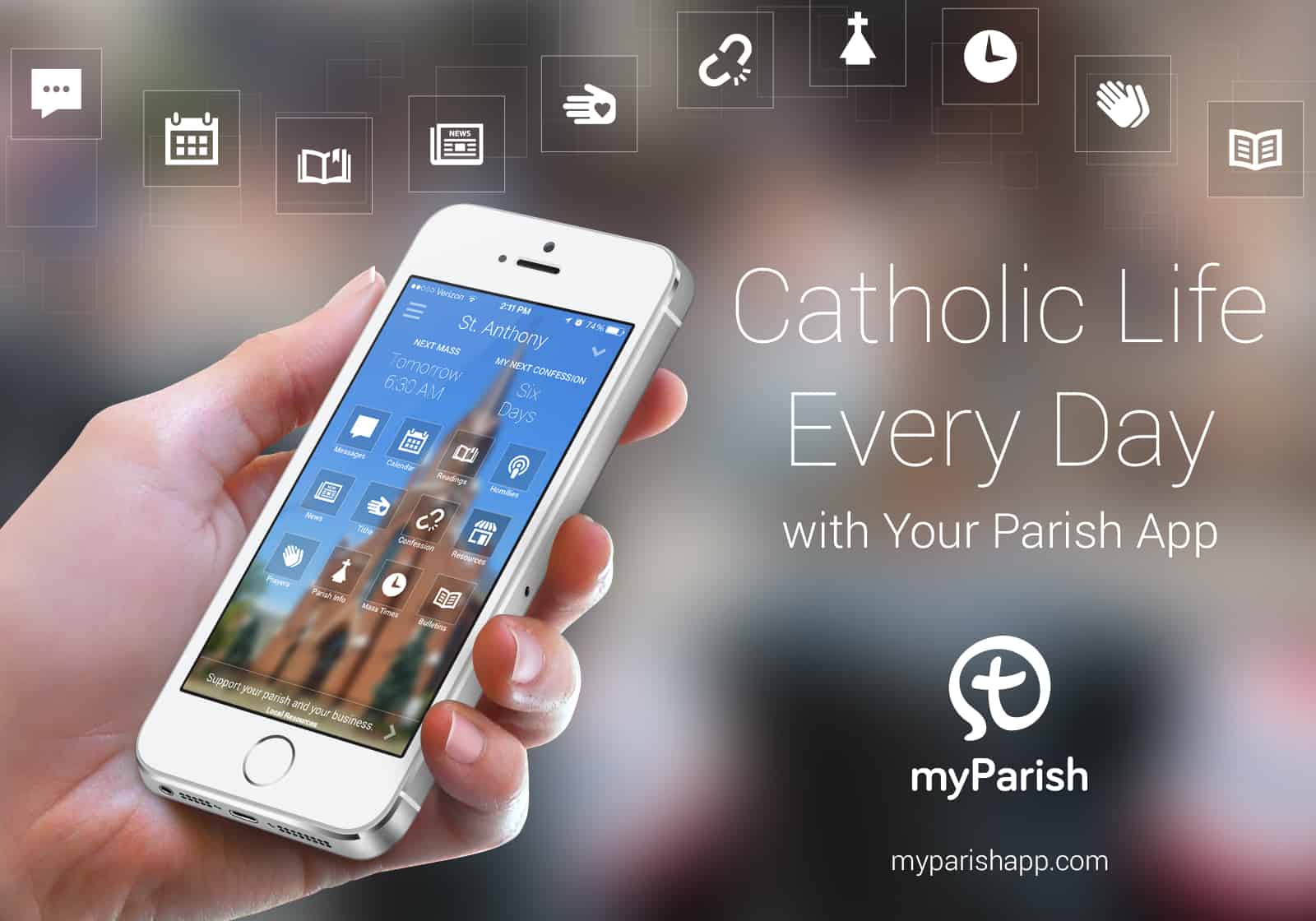 Parish App for your Phone!